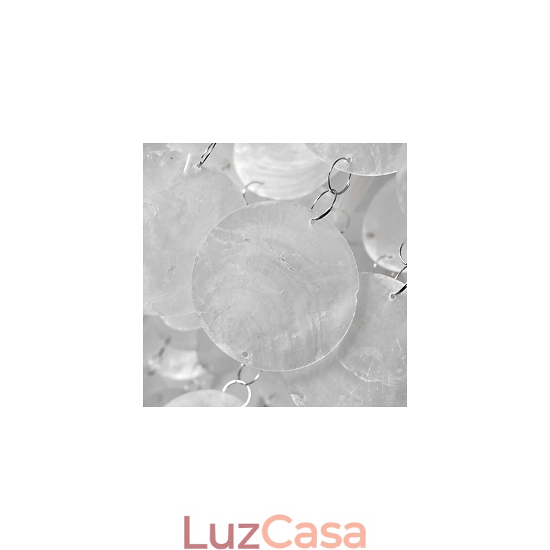 Luminária pendente cromada estilo mini contemporânea moderna