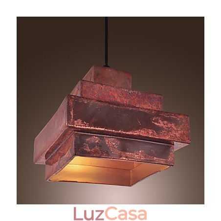 Luminária pendente estilo mini clássico tradicional com pintura