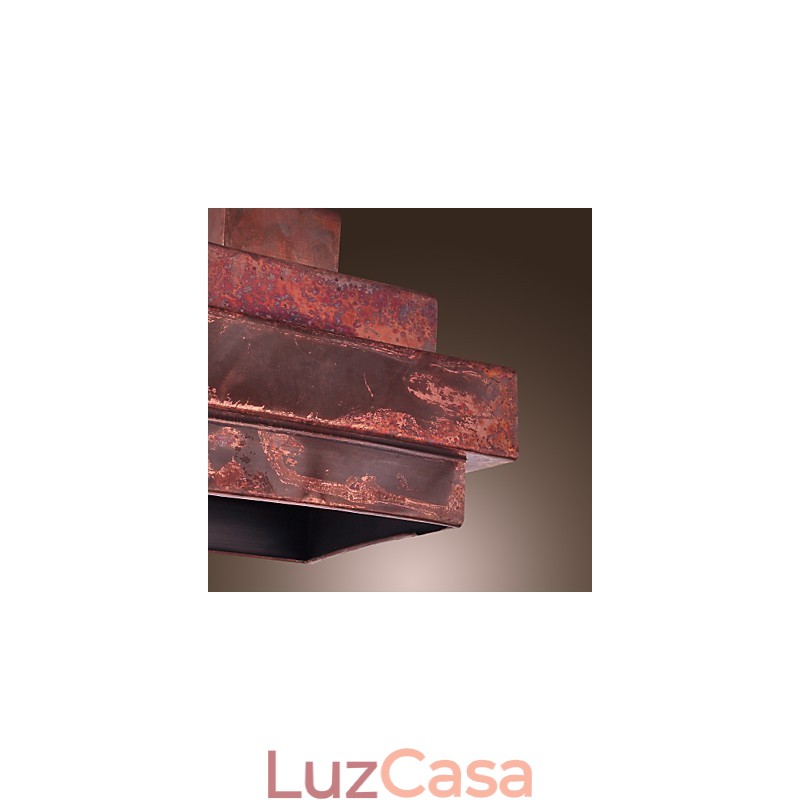 Luminária pendente estilo mini clássico tradicional com pintura