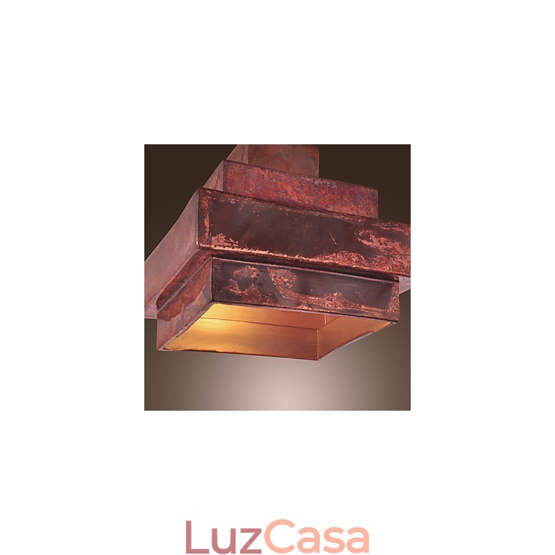 Luminária pendente estilo mini clássico tradicional com pintura