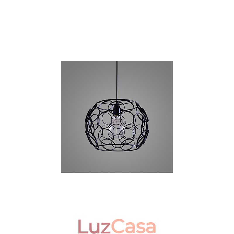 Luminárias pendentes modernas contemporâneas lanterna country metal