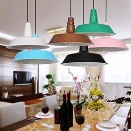 Lâmpada de teto de loft com luz única Droplight