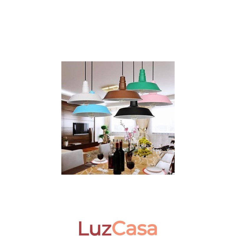 Lâmpada de teto de loft com luz única Droplight