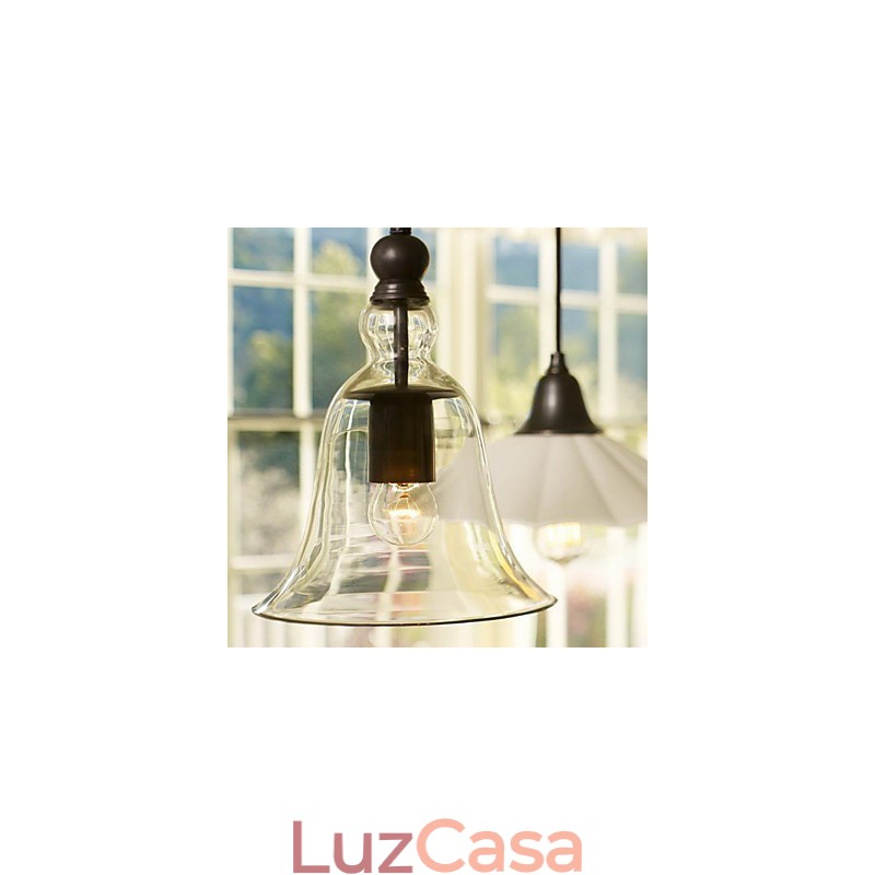 Luminária pendente estilo mini tigela vintage clássica tradicional