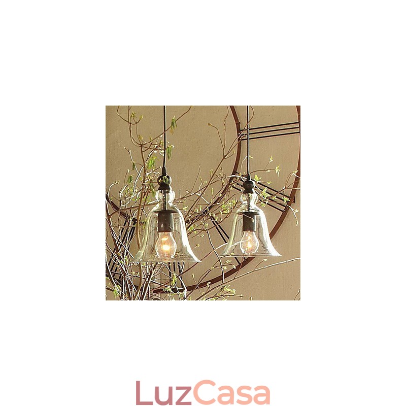 Luminária pendente estilo mini tigela vintage clássica tradicional