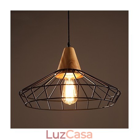 Lustre de metal estilo vintage clássico tradicional mini