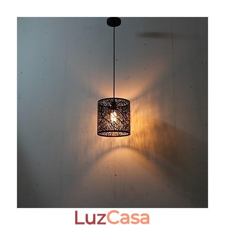 Lustre de ferro americano retrô de cabeça única Lustre de ferro americano retrô de cabeça única