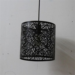 Lustre de ferro americano retrô de cabeça única