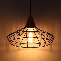 Lustre de metal estilo vintage clássico tradicional mini