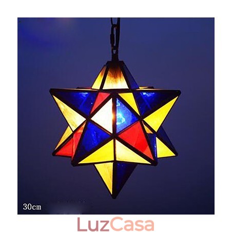 30CM Artístico Individualidade Criativa Varanda Moderna Estrelas Droplight Lâmpada 30CM Artístico Individualidade Criativa Varanda Moderna Estrelas Droplight Lâmpada