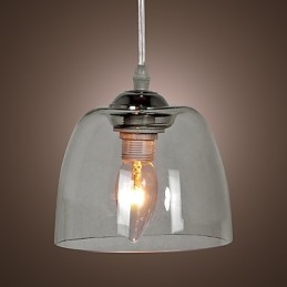 Luminária pendente moderna com design simples