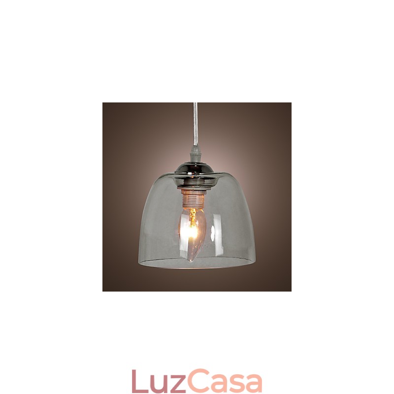 Luminária pendente moderna com design simples