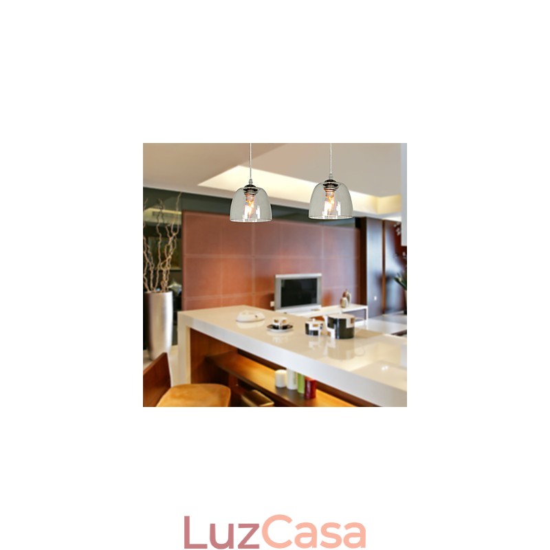 Luminária pendente moderna com design simples
