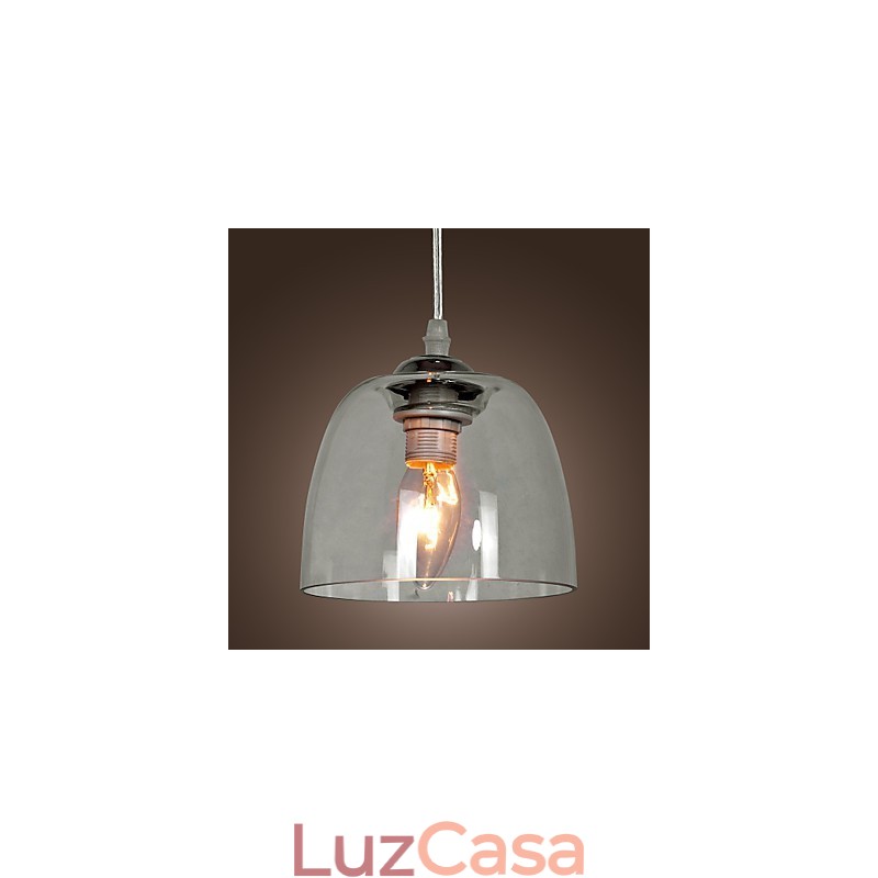 Luminária pendente moderna com design simples