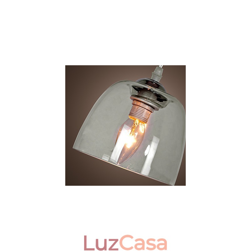 Luminária pendente moderna com design simples