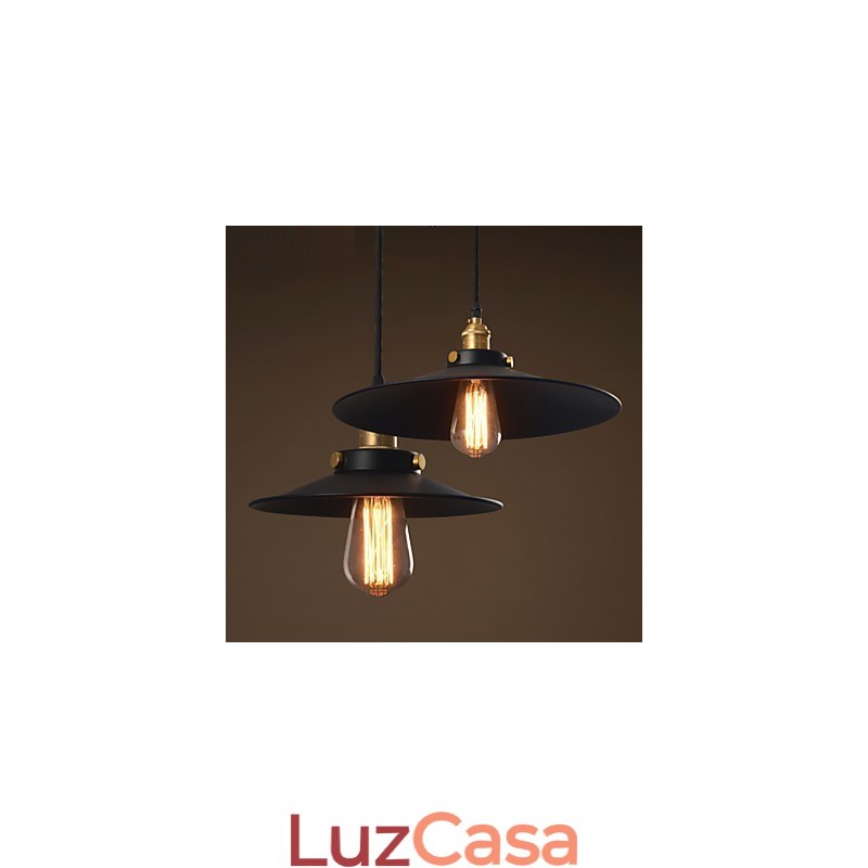 Estilo europeu retro clássico pingente luz metal arte droplight dar diâmetro da lâmpada