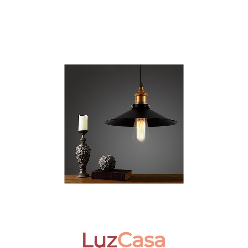 Estilo europeu retro clássico pingente luz metal arte droplight dar diâmetro da lâmpada
