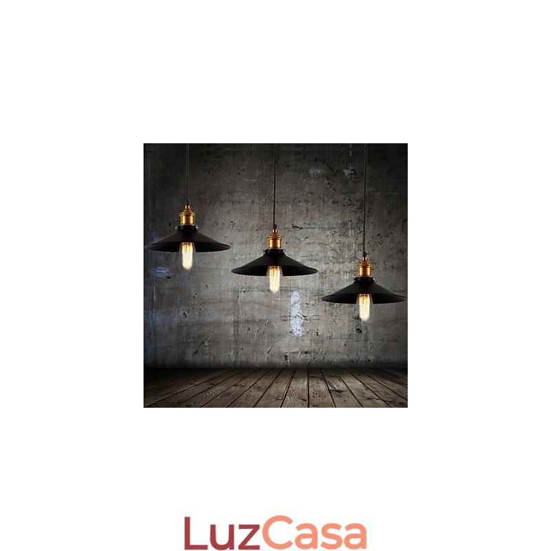 Estilo europeu retro clássico pingente luz metal arte droplight dar diâmetro da lâmpada