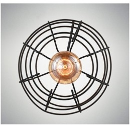Edison Pendant Light Chandelier Gaiola de arame Pendurado Teto Abajur