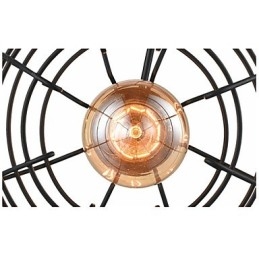 Edison Pendant Light Chandelier Gaiola de arame Pendurado Teto Abajur