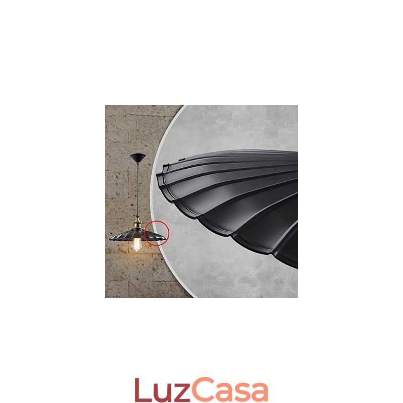 Luminária pendente estilo europeu clássico retrô, luminária de metal com arte droplight