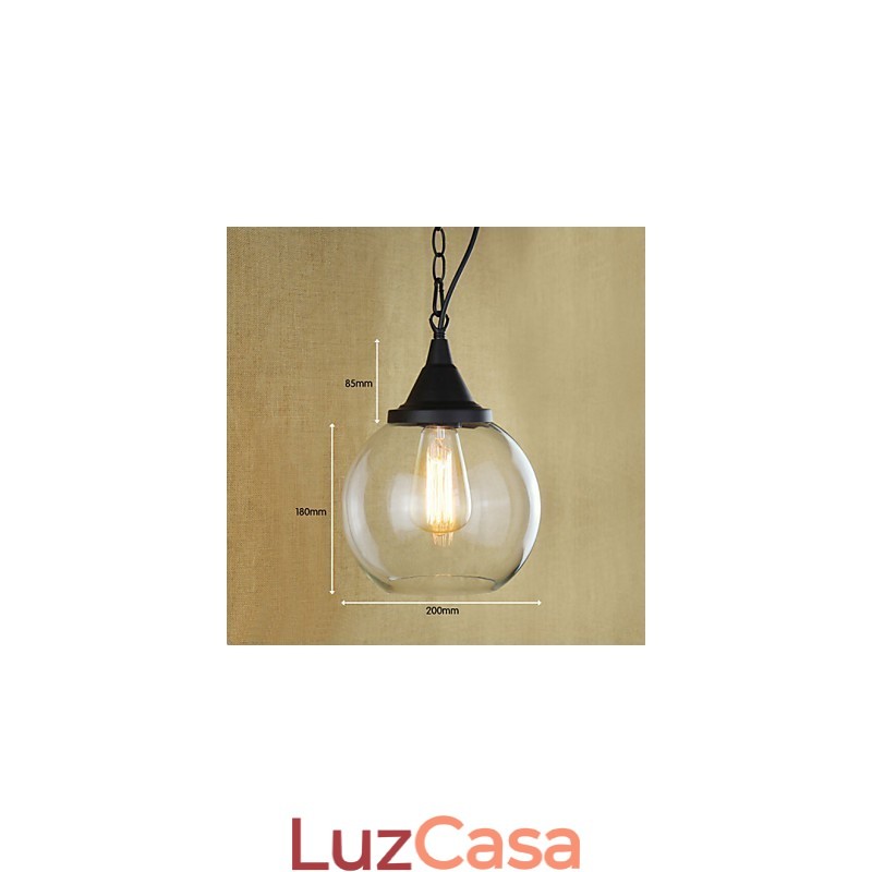 Luzes Pendentes Tradicionais Clássico Vintage Retro Country Garagem Metal