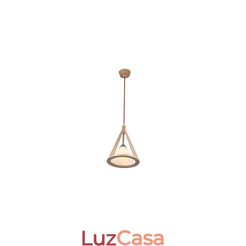 Lustre de madeira estilo designer lustre elegante estilo contemporâneo