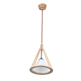 Lustre de madeira estilo designer lustre elegante estilo contemporâneo