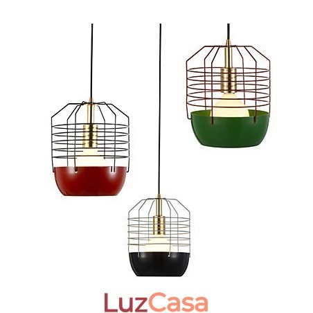 Mini Luminária Pendente Artística Teia de Aranha 1 Luz Acabamento Mordern Simplicity Preto Branco Verde Vermelho Aço Carbono Droplight Mini Luminária Pendente Artística Teia de Aranha 1 Luz Acabamento Mordern Simplicity Preto Branco Verde Vermelho Aço Carbono Droplight