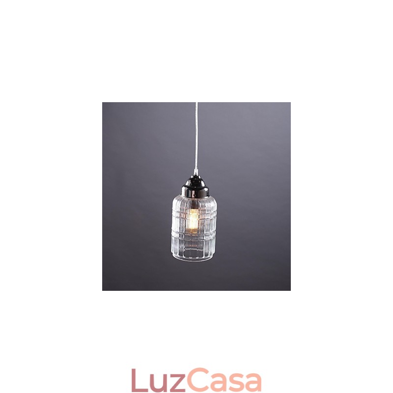 Moderno Contemporâneo Tradicional Clássico Vintage Lanterna Country Níquel Vidro Pingente Luz Jantar