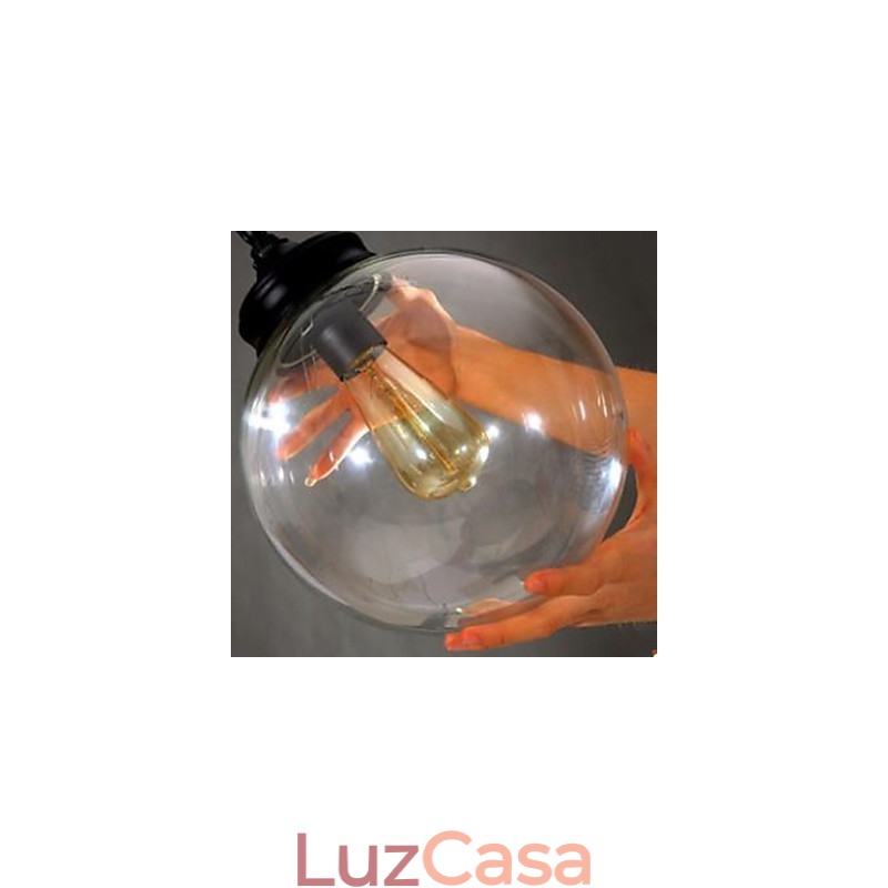 Lustre de vidro de bola contratada para uso doméstico Droplight