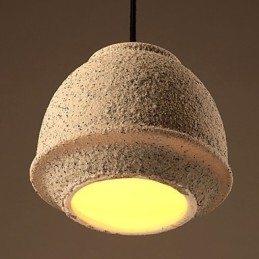 Nordic Creative Arts A cor da areia cerâmica lustre lâmpada luz