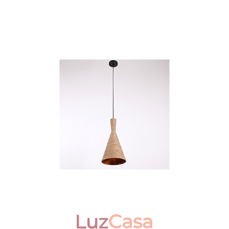 Lustre Pendente Mini Estilo Corda Moderna