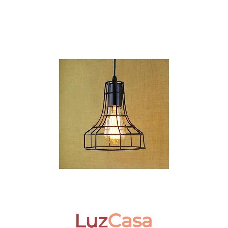 Luzes Pendentes Tradicionais Clássico Vintage Retro Country Garagem Metal