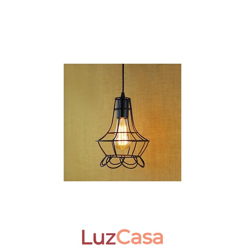 Luzes Pendentes Tradicionais Clássico Vintage Retro Country Garagem Metal