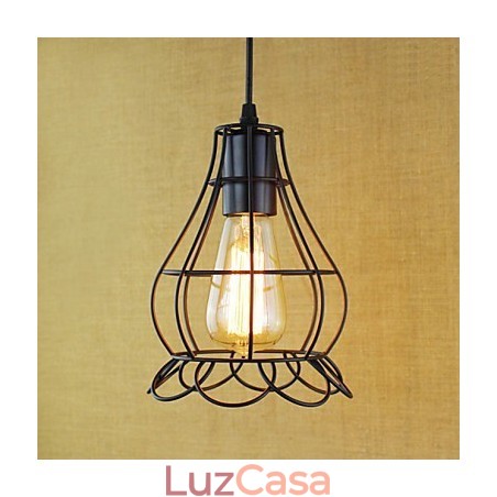 Luzes Pendentes Tradicionais Clássico Vintage Retro Country Garagem Metal Luzes Pendentes Tradicionais Clássico Vintage Retro Country Garagem Metal