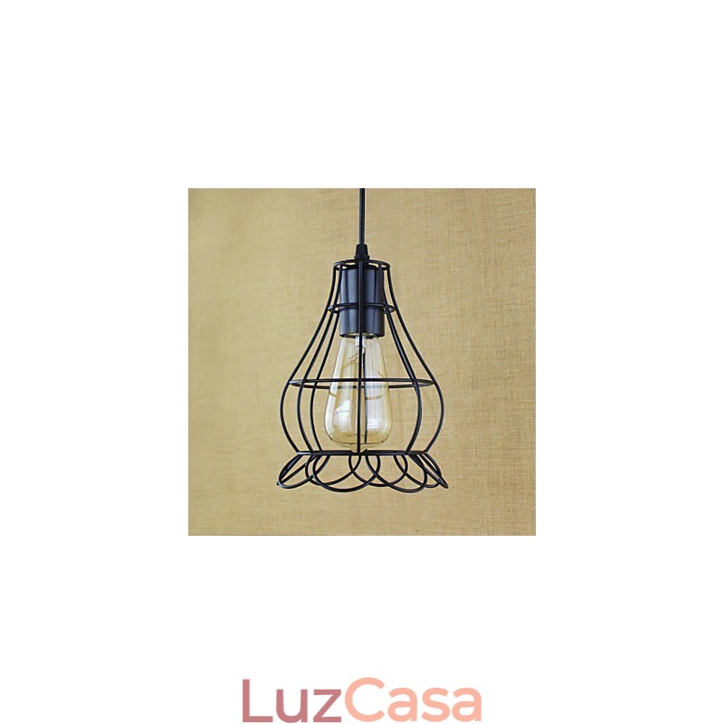 Luzes Pendentes Tradicionais Clássico Vintage Retro Country Garagem Metal