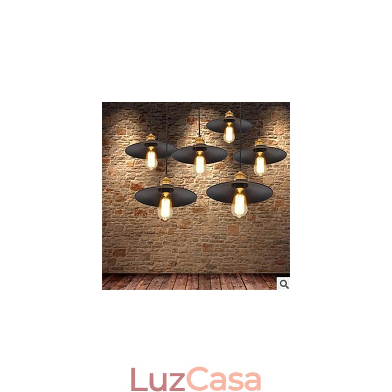 O lustre de ferro retrô minimalista americano 1