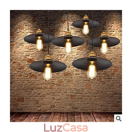 O lustre de ferro retrô minimalista americano 1 O lustre de ferro retrô minimalista americano 1
