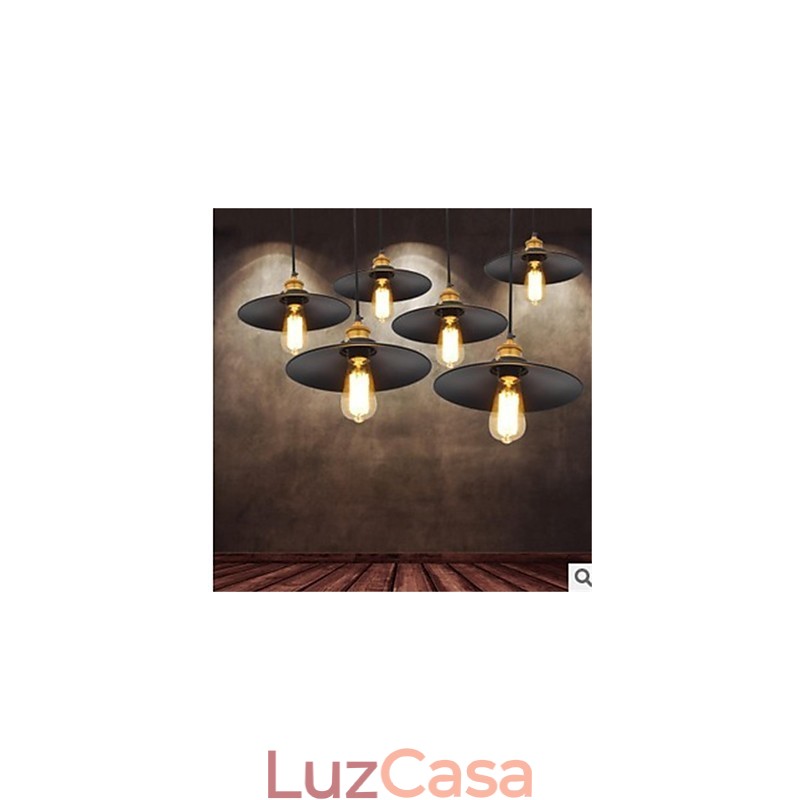 O lustre de ferro retrô minimalista americano 1