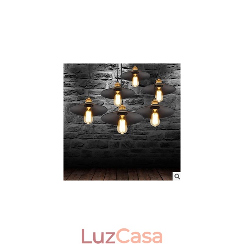 O lustre de ferro retrô minimalista americano 1