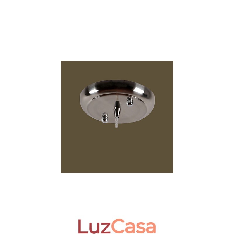 Luminária pendente moderna contemporânea de metal galvanizado