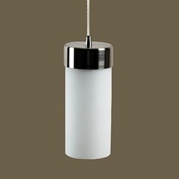 Luminária pendente moderna contemporânea de metal galvanizado