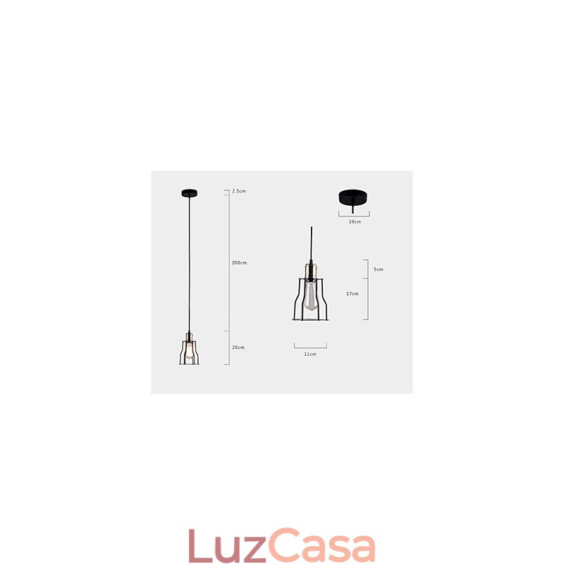 Ideias de buffet de café vintage industrial americano gaiola de ferro forjado luz pendente sentado