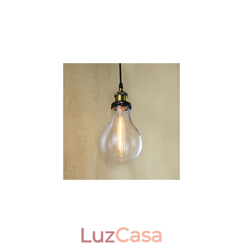 Luzes Pendentes Rústico Lodge Vintage Retro Metal
