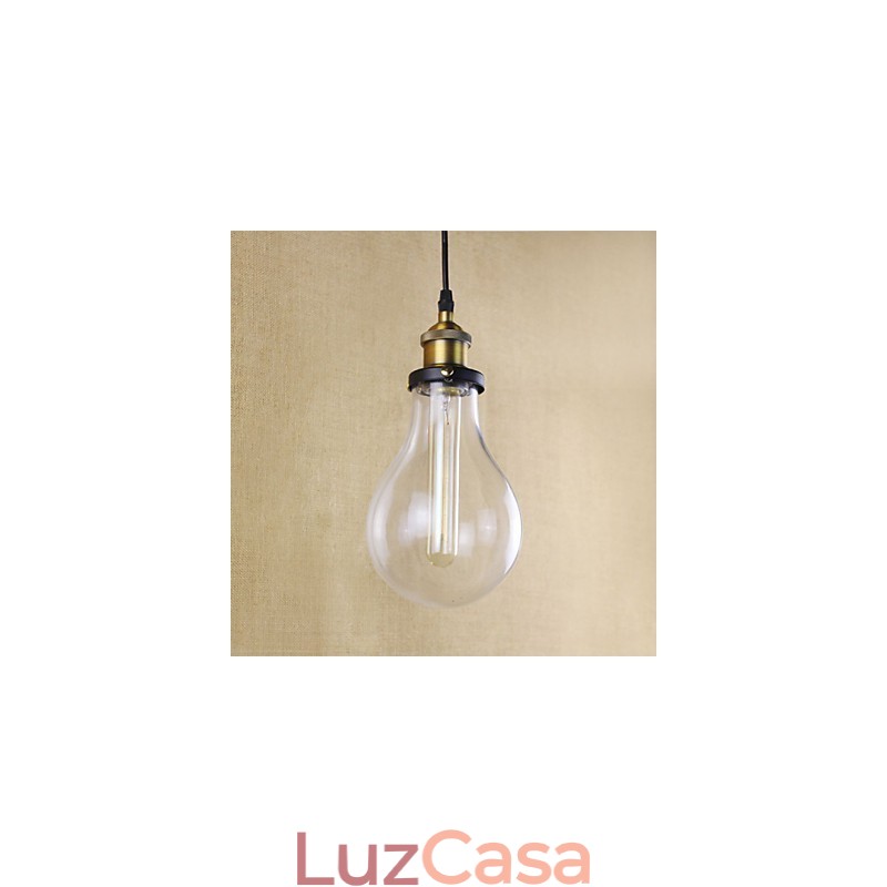 Luzes Pendentes Rústico Lodge Vintage Retro Metal