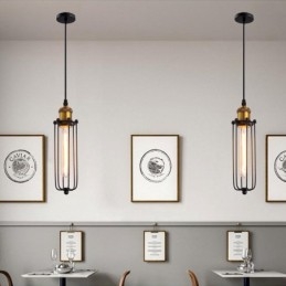 Linha Country Estilo Industrial Gladiador Criativo Restaurando Maneiras Antigas Luz Pendente de Cabeça Única Droplight