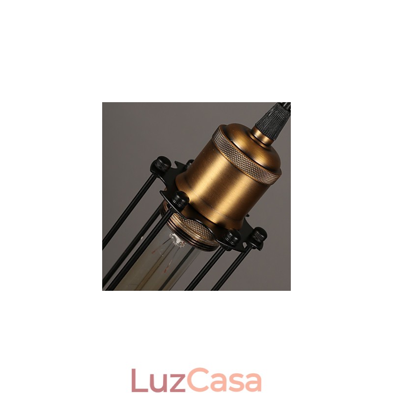 Linha Country Estilo Industrial Gladiador Criativo Restaurando Maneiras Antigas Luz Pendente de Cabeça Única Droplight