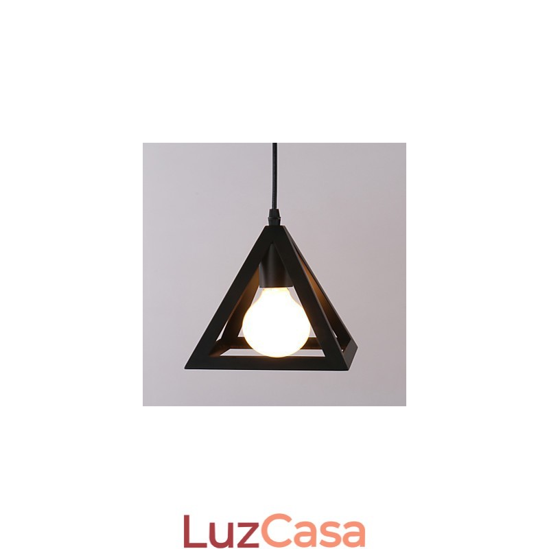 Luminárias pendentes estilo mini tradicional clássico rústico chalé vintage country garagem metal