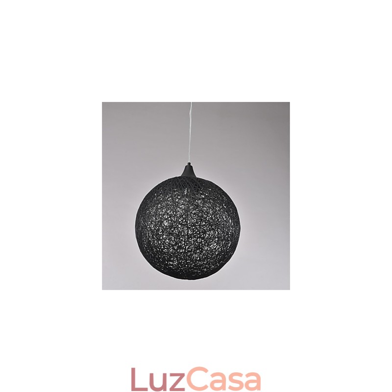 Lustre de vime de papel criativo tipo bola country americana